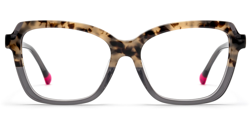Riviera Acetate Eyewear [Grey Leopard]