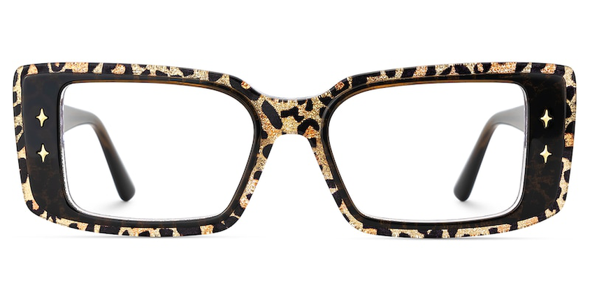 Ellis Acetate Eyewear[Leopard]