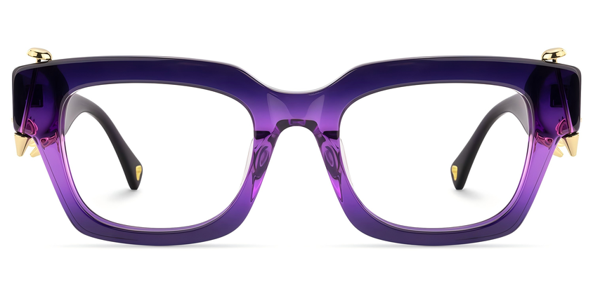 Coral Acetate Eyewear [Purple]
