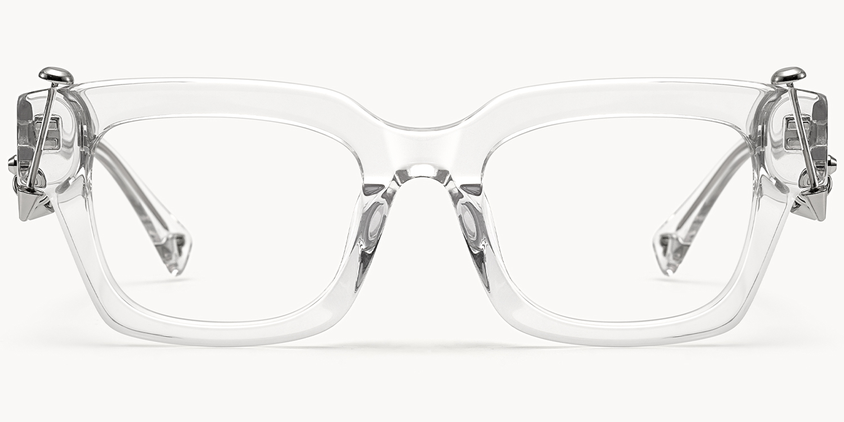 Coral Acetate Eyewear [White]