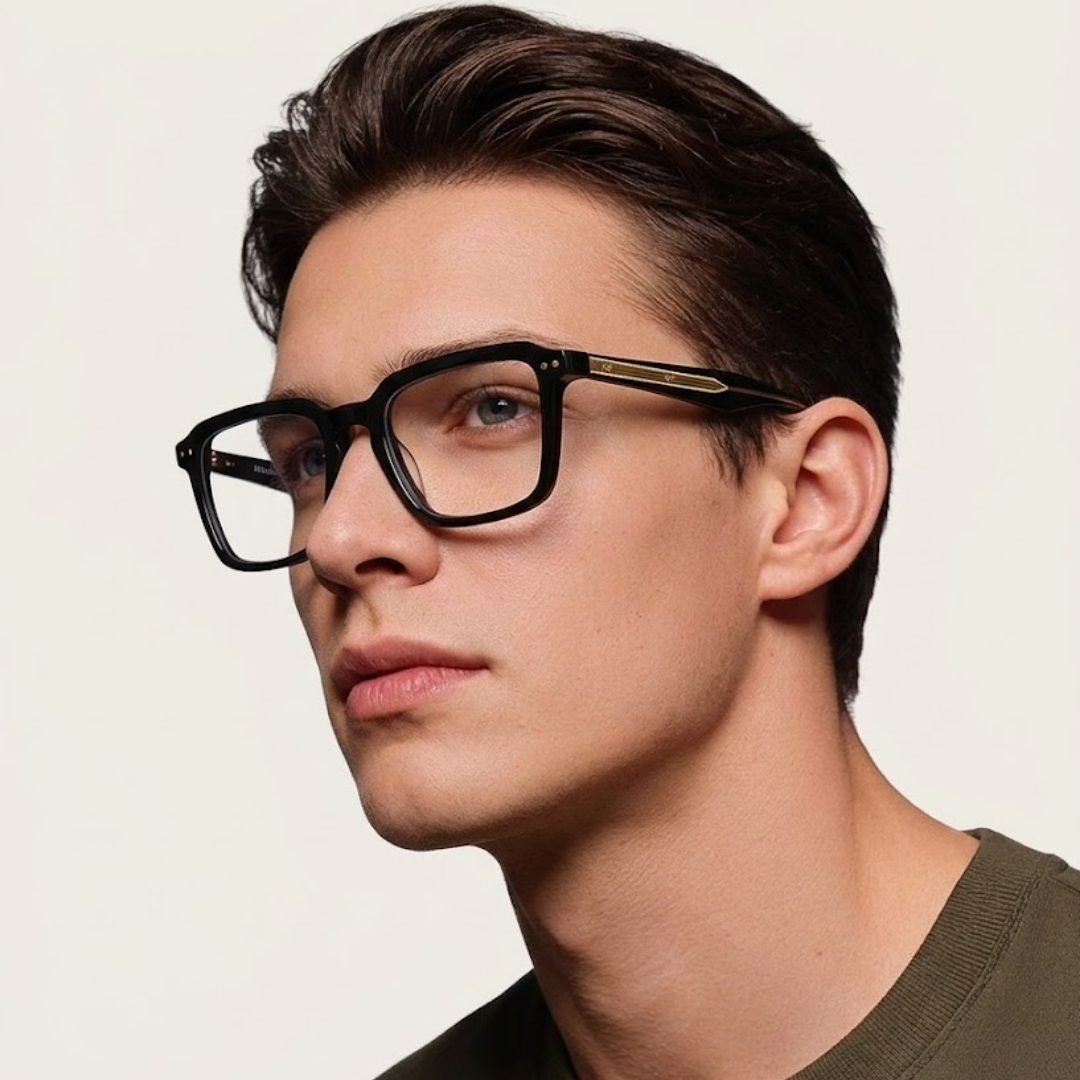 Knox Acetate Eyewear[Black]
