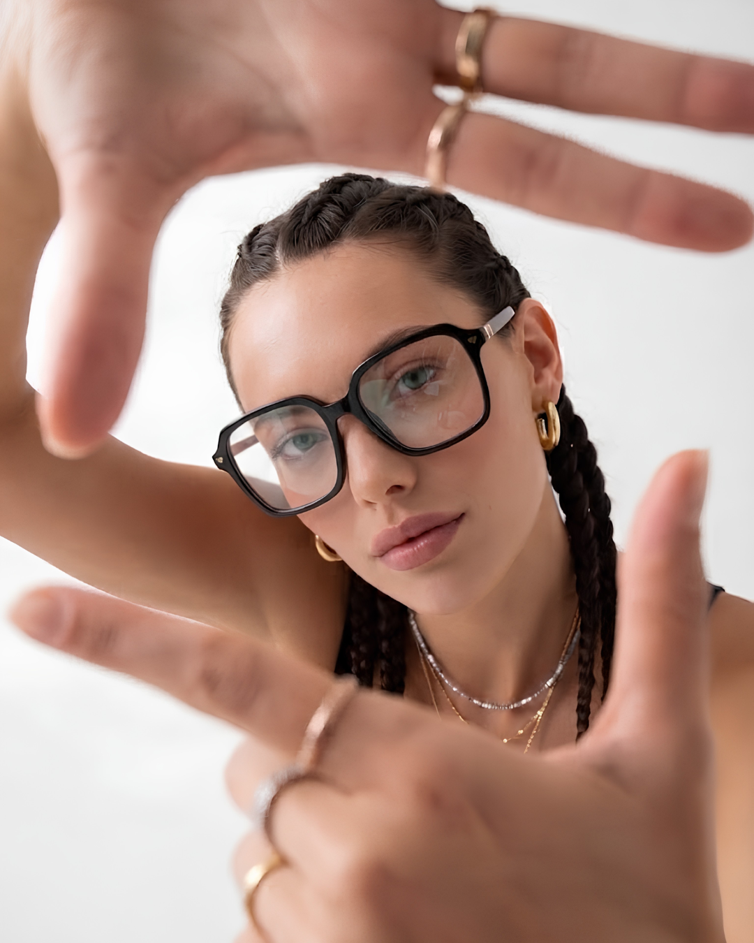 Onyx Acetate Eyewear [Black]