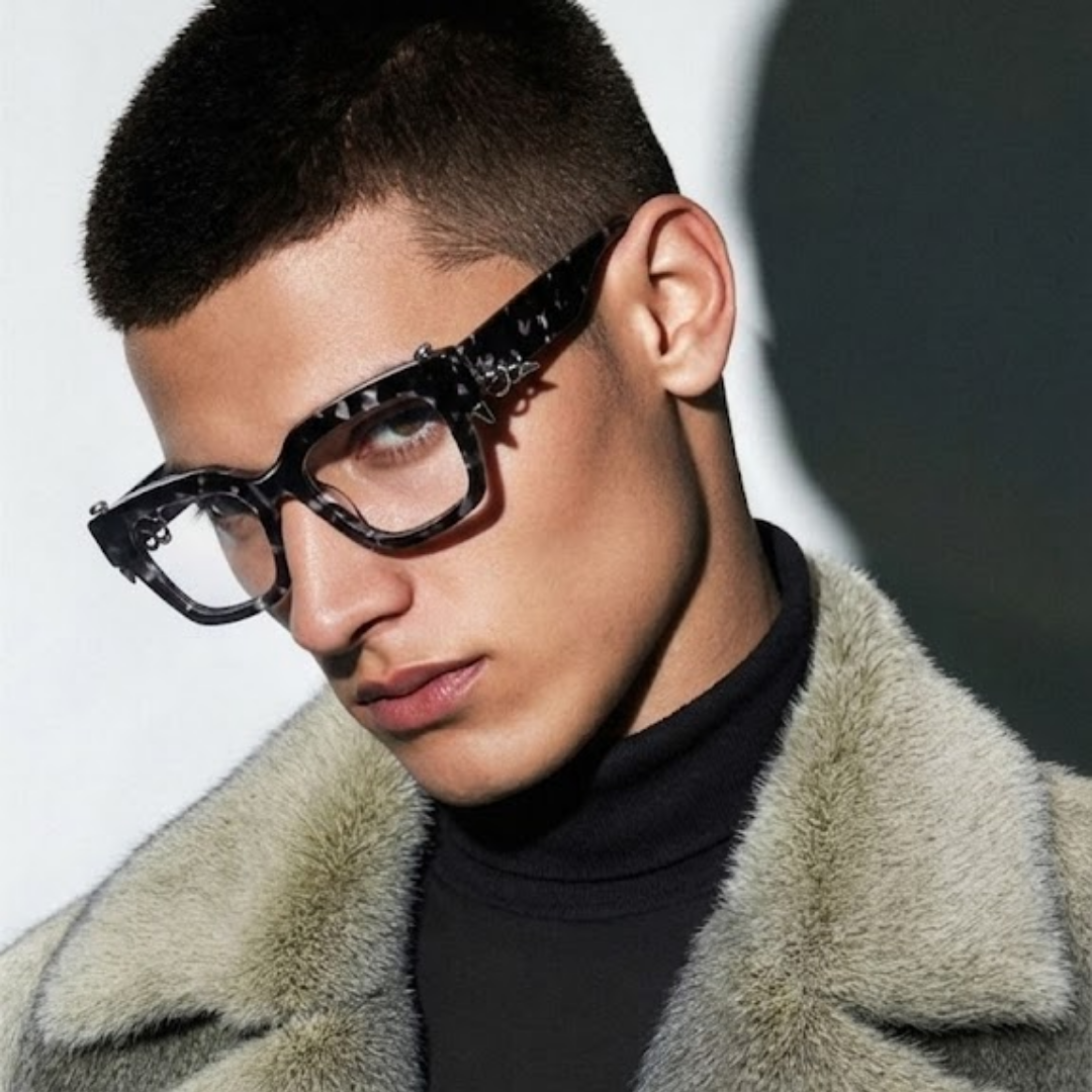 Coral Acetate Eyewear [Tortoise Black]