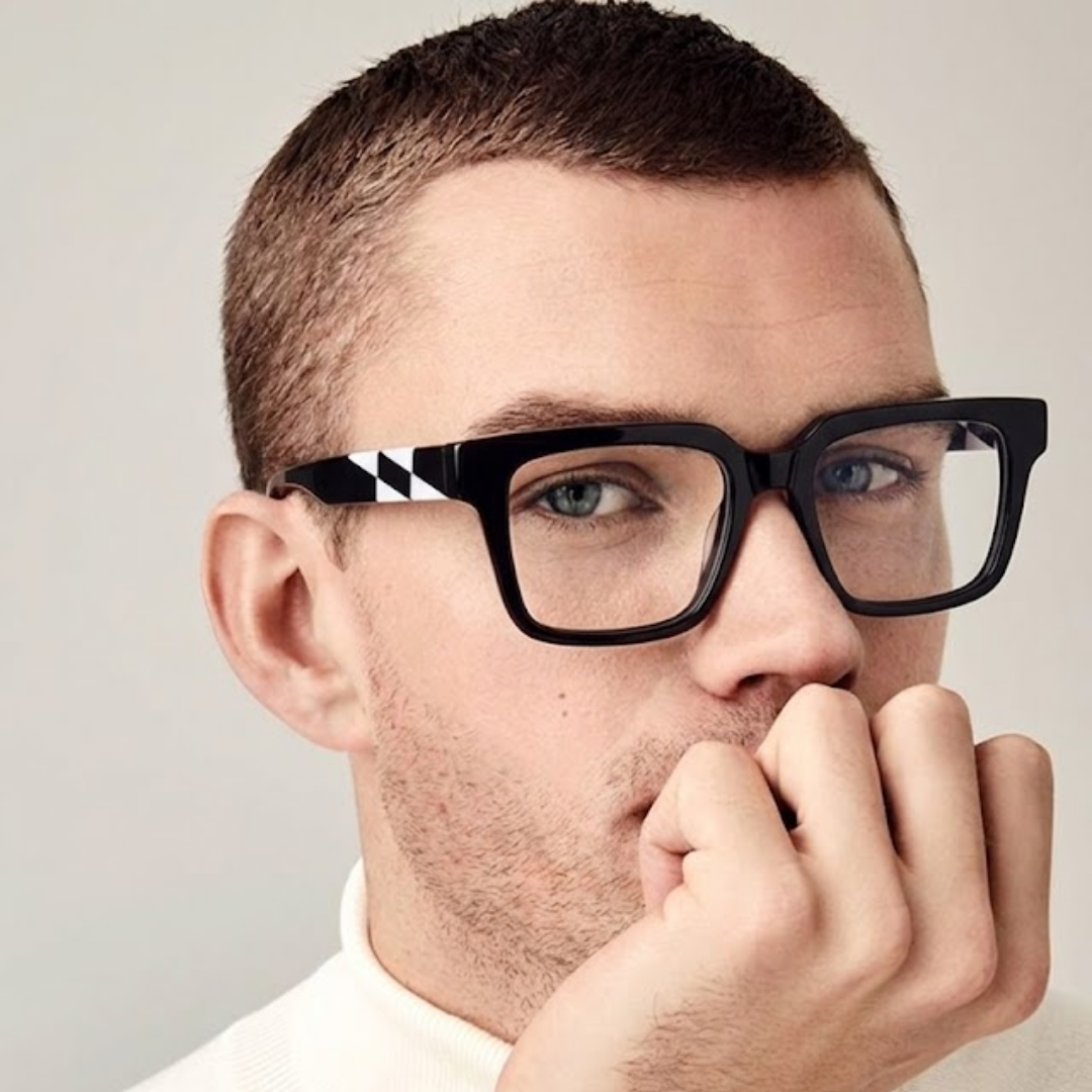 Jasper Acetate Eyewear [Black]
