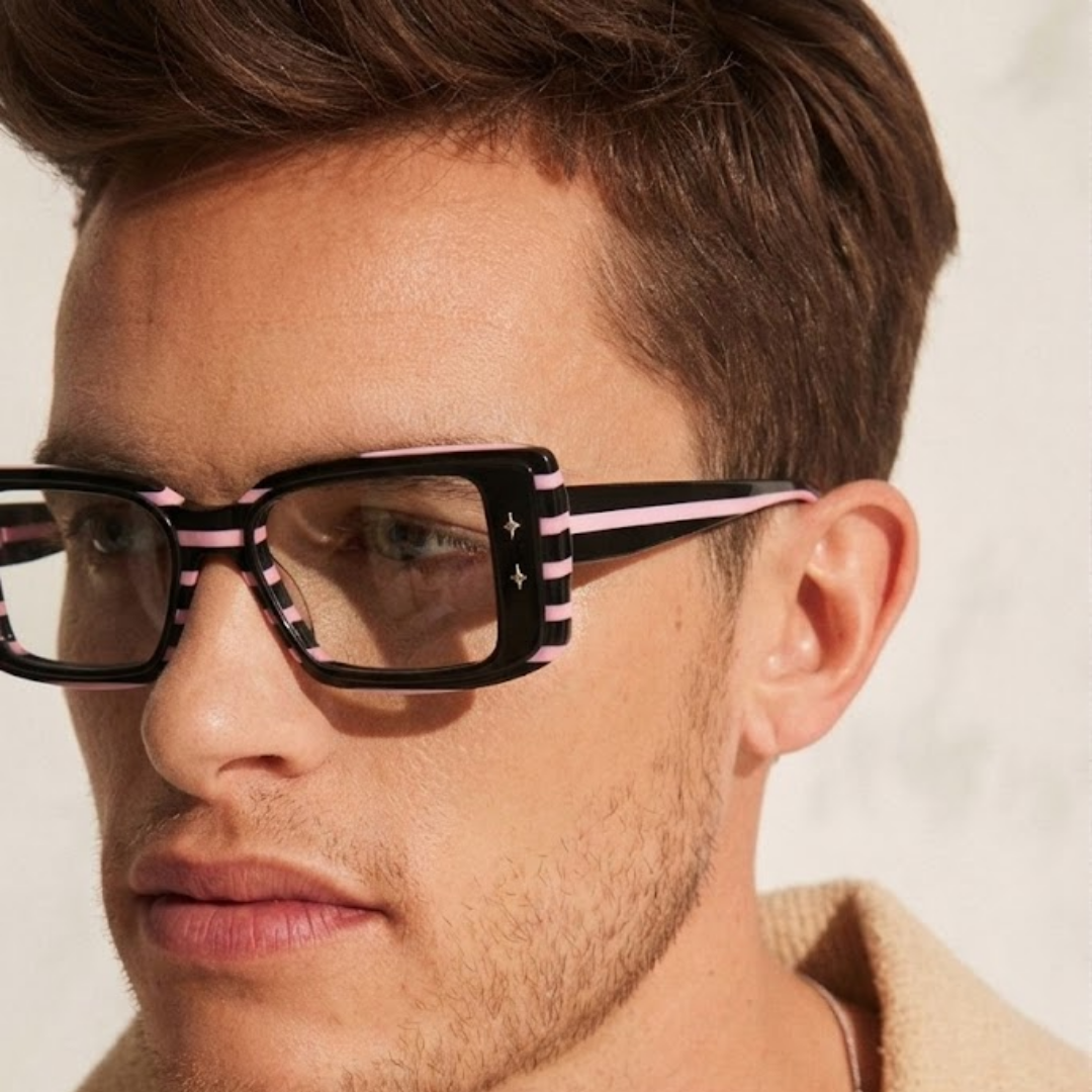 Ellis Acetate Eyewear [Pink]