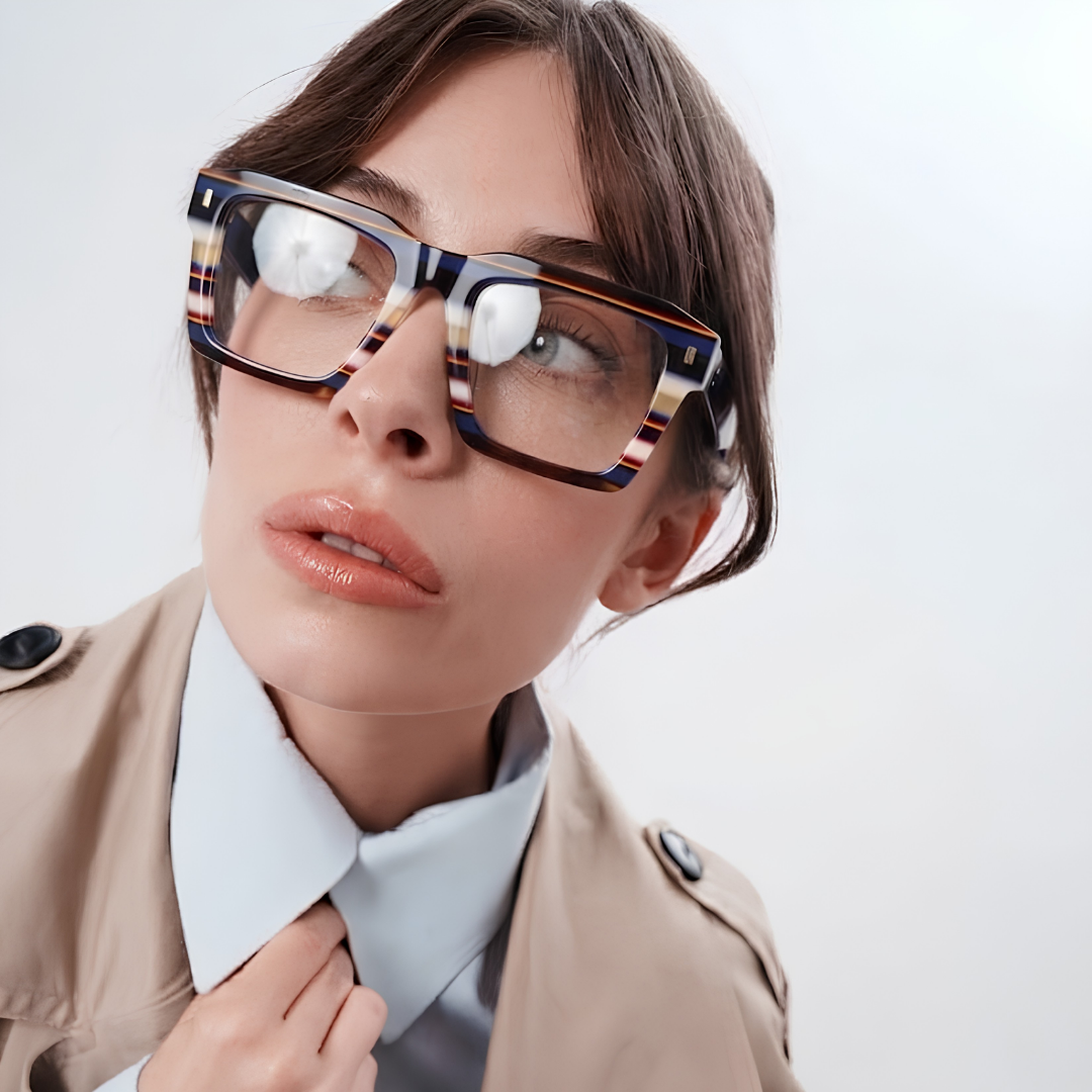 Nolan Acetate Eyewear [Multi Stripes]