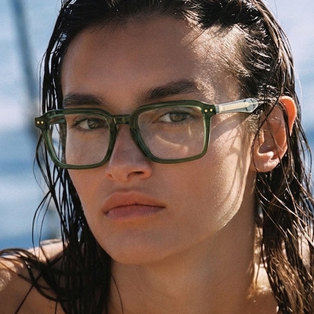 Knox Acetate Eyewear [Green]