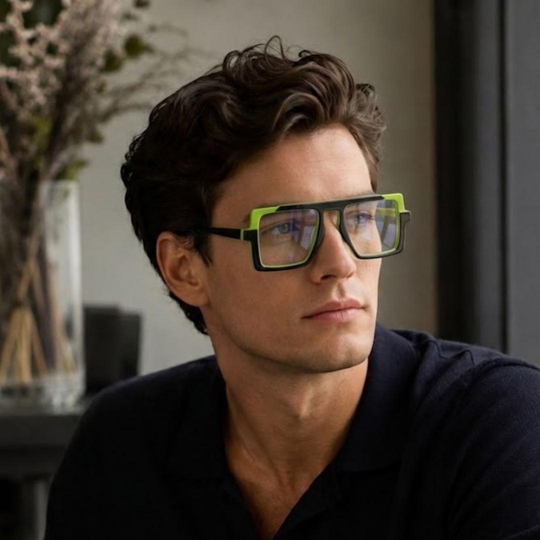 Hendrix Acetate Eyewear [Green]