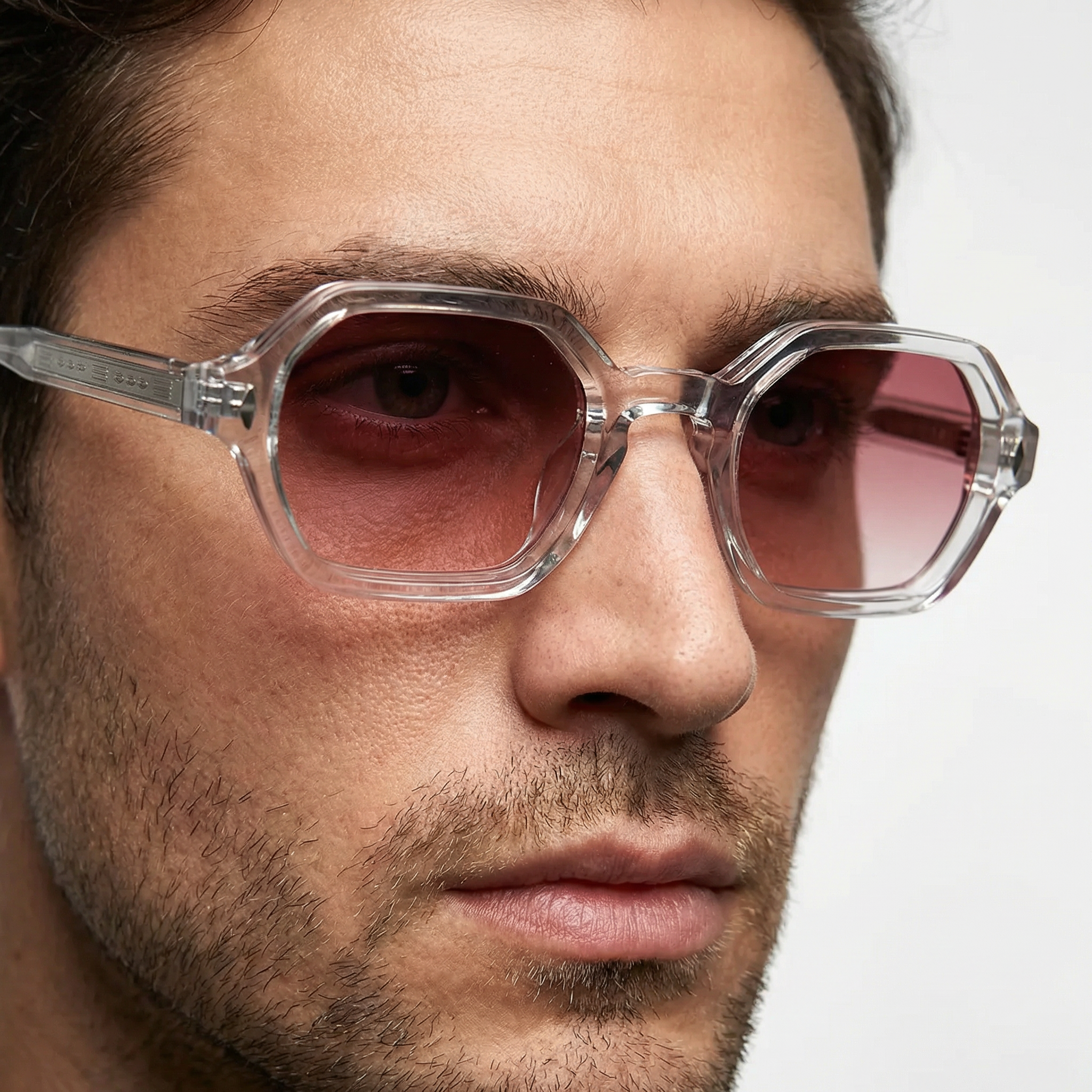 Clint Transparent Sunglasses