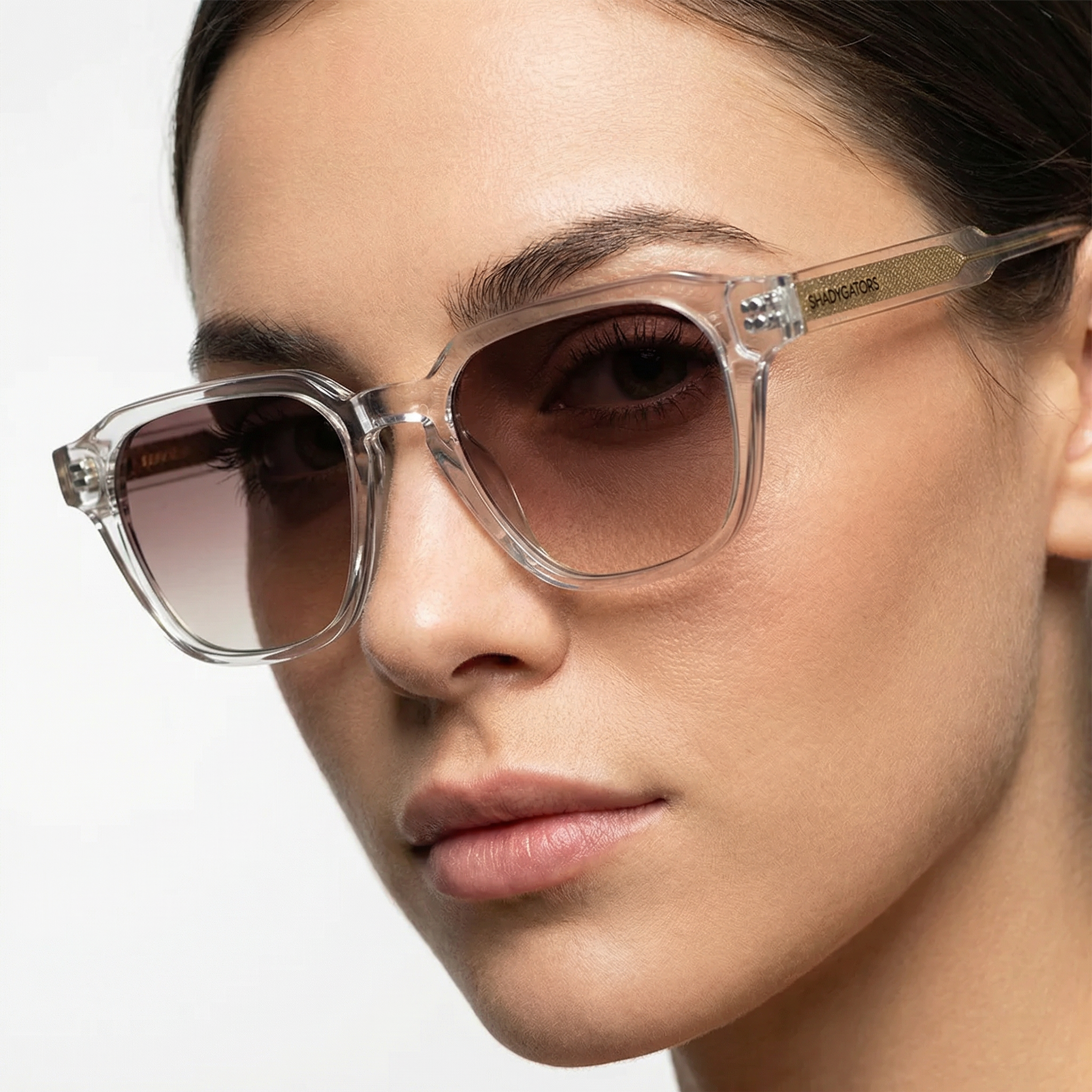 Hank Transparent Sunglasses