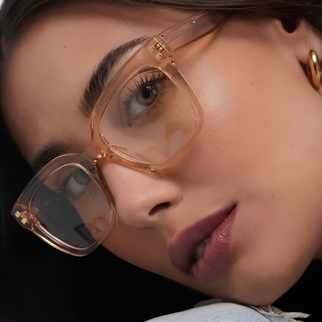 Palm Acetate Eyewear [Beige]
