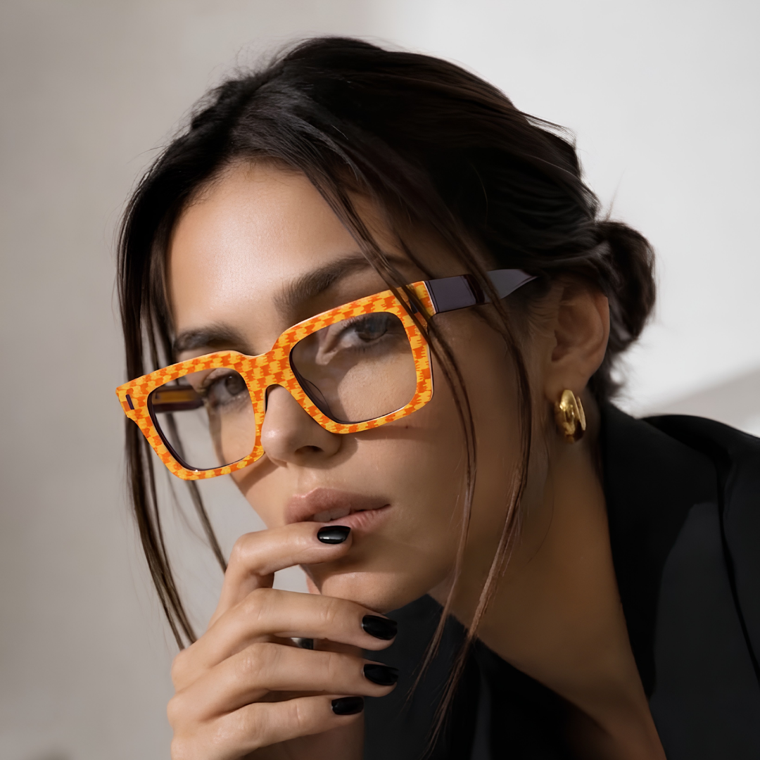 Zyro Acetate Eyewear [Orange]