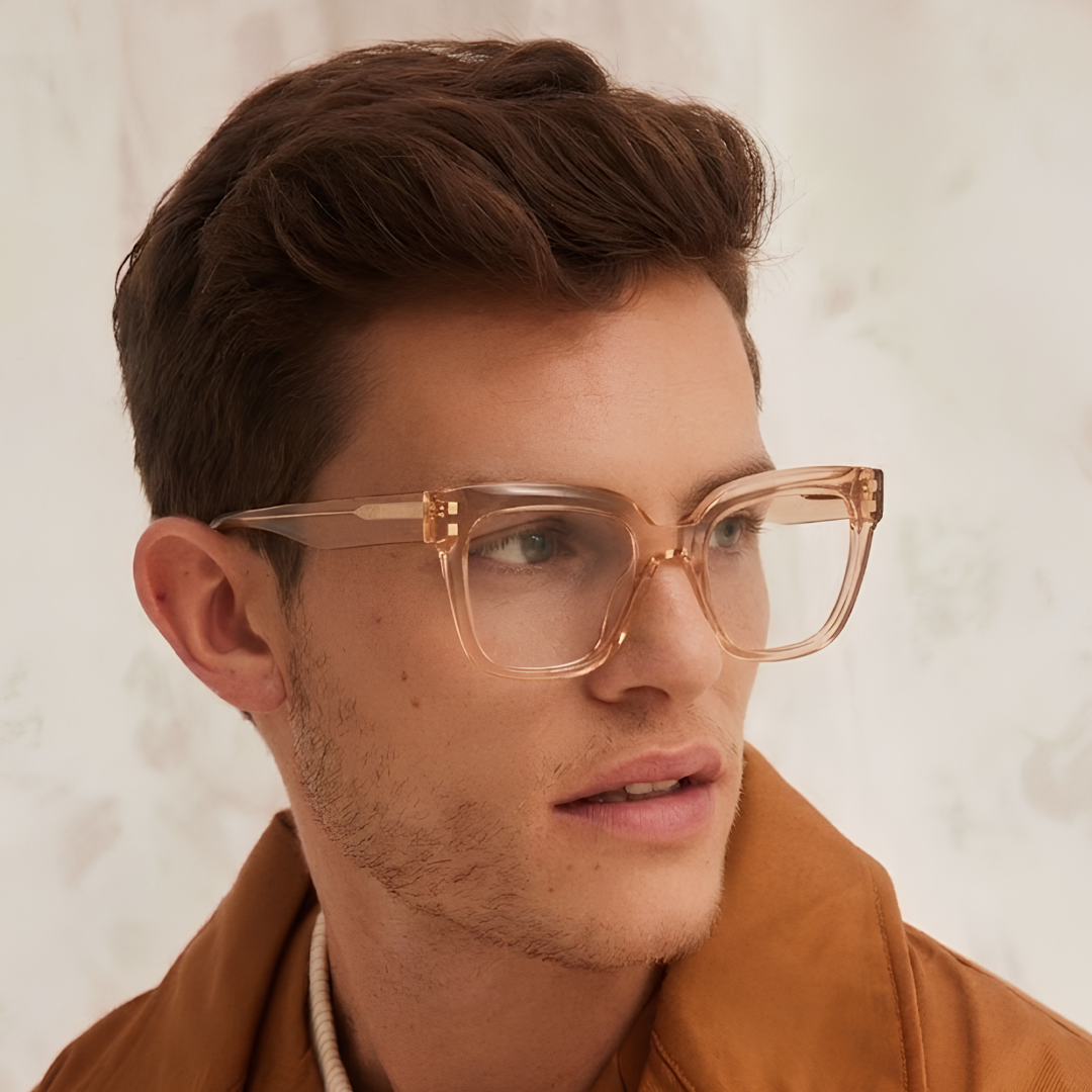 Palm Acetate Eyewear [Beige]