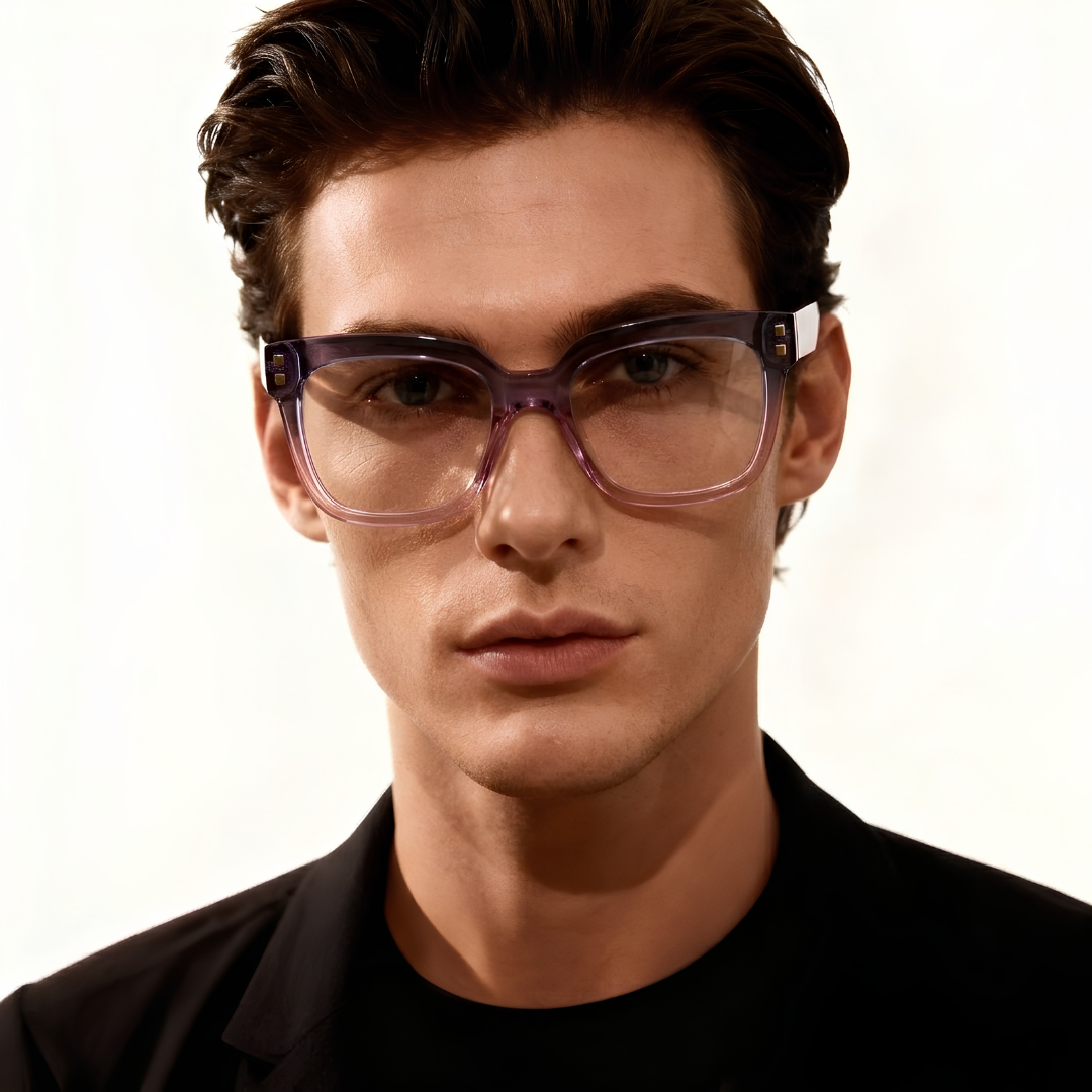 Palm Acetate Eyewear [Pink Gradient]