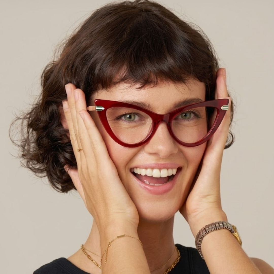 Relic Acetate Eyewear [Cherry Red]