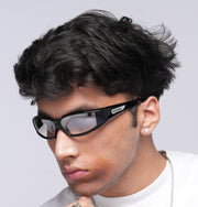 TECHNO BENDER GLASSES [BLACK]
