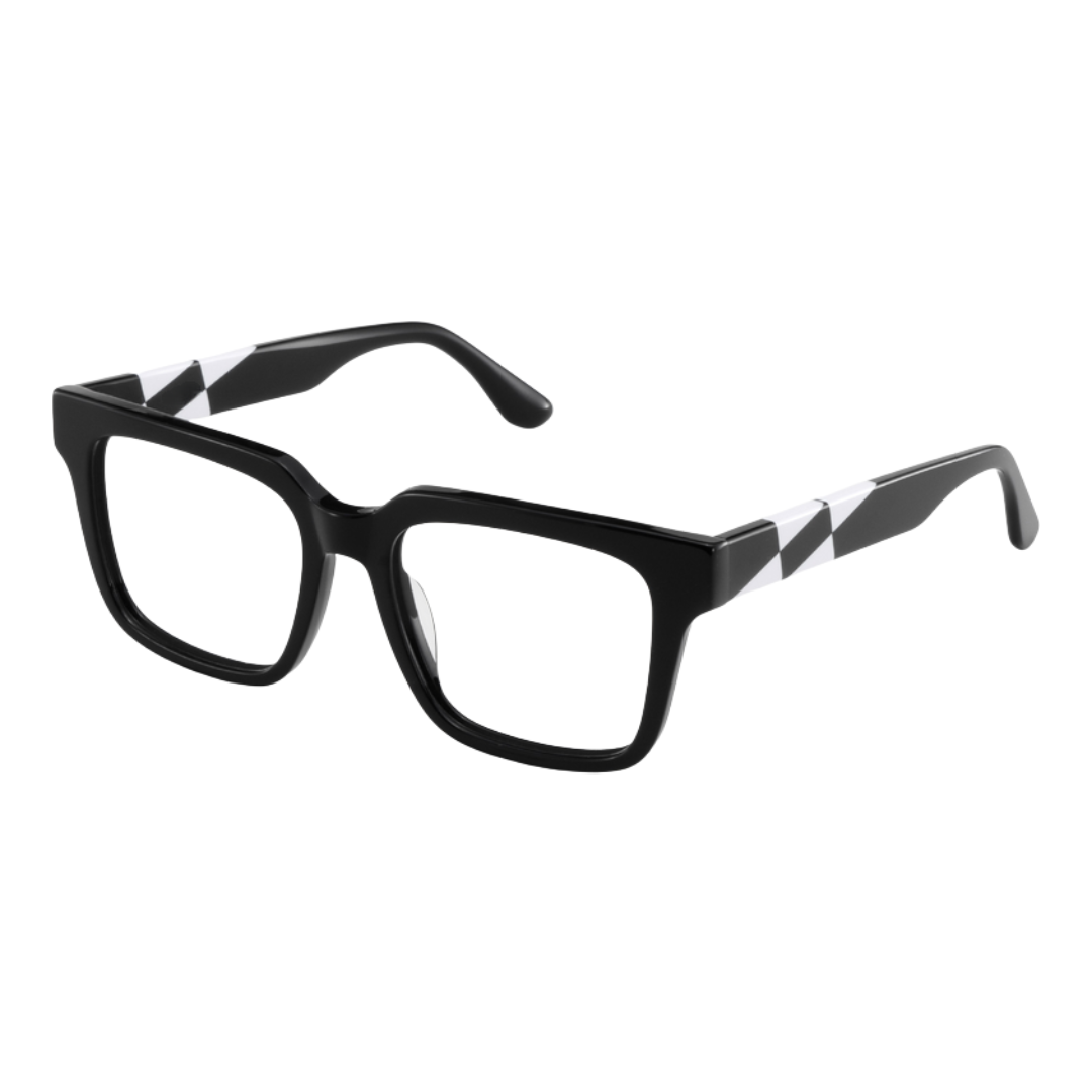 Jasper Acetate Eyewear [Black]