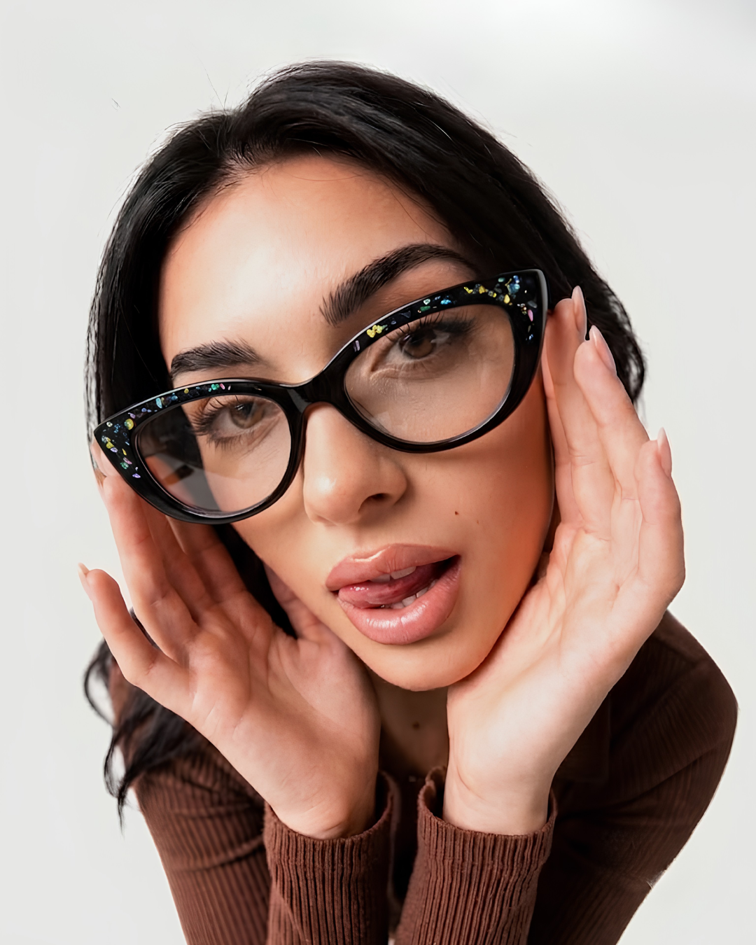 Aura Acetate Eyewear [Black]