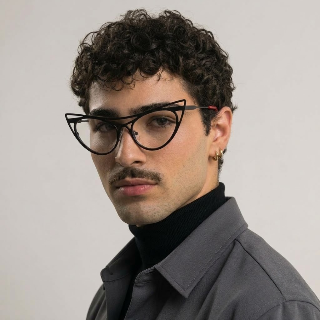 Wasp Eyewear (Black-Red)