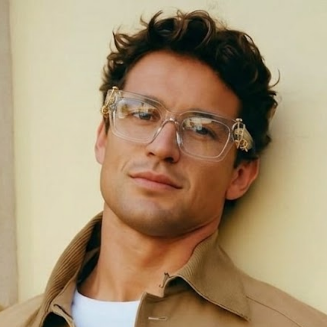 Coral Acetate Eyewear [White]